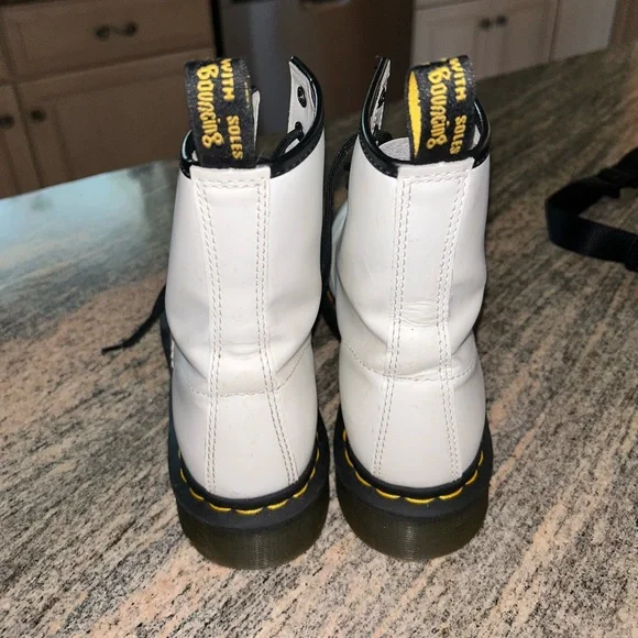 White Dr. Martens - Picture 3 of 6